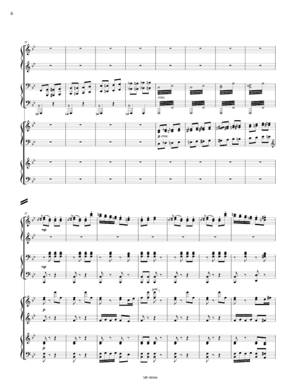 Download Edition - Beethoven/Kotaro Fukuma: Turkish March (for 2 Pianos 8 Hands) - Image 4